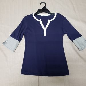 Fabiana Filippi 3/4 sleeve top